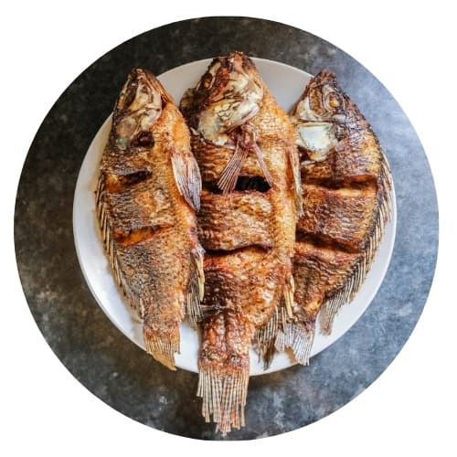 Image of Fried Fish (Tilapia/Croaker)